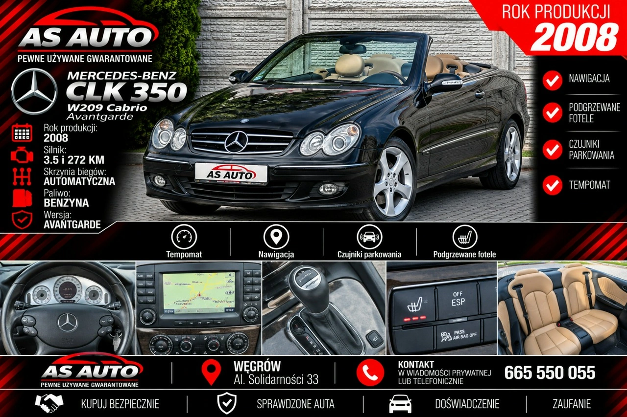 Mercedes CLK 350 - Główne zdjęcie