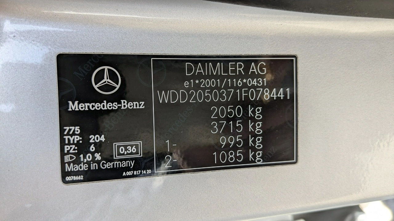 Mercedes C 200 - Zdjęcie 25