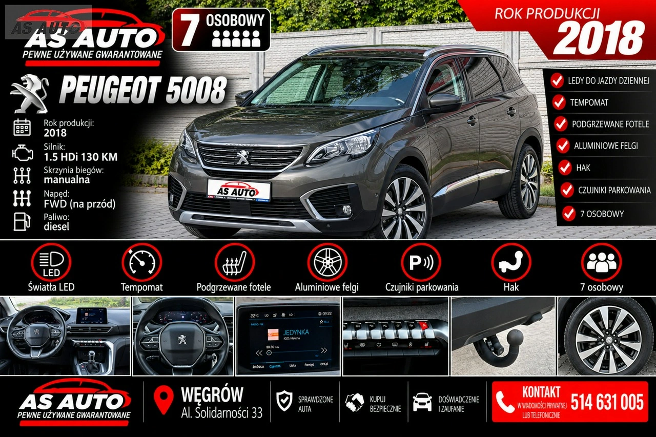 Peugeot 5008 - Główne zdjęcie