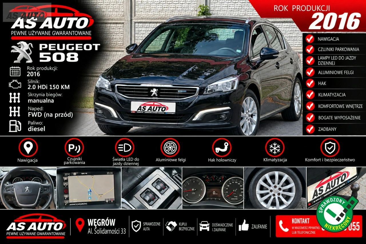 Peugeot 508 - Główne zdjęcie